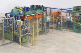 Automatische Schweiss-und-Formpress-Anlage für Geschirrkörbe von Spülmaschinen