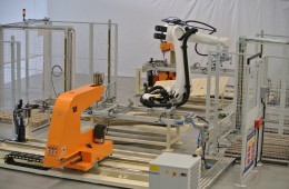 Roboter-Station für Punktschweissen von Autoteilen – MODULIT